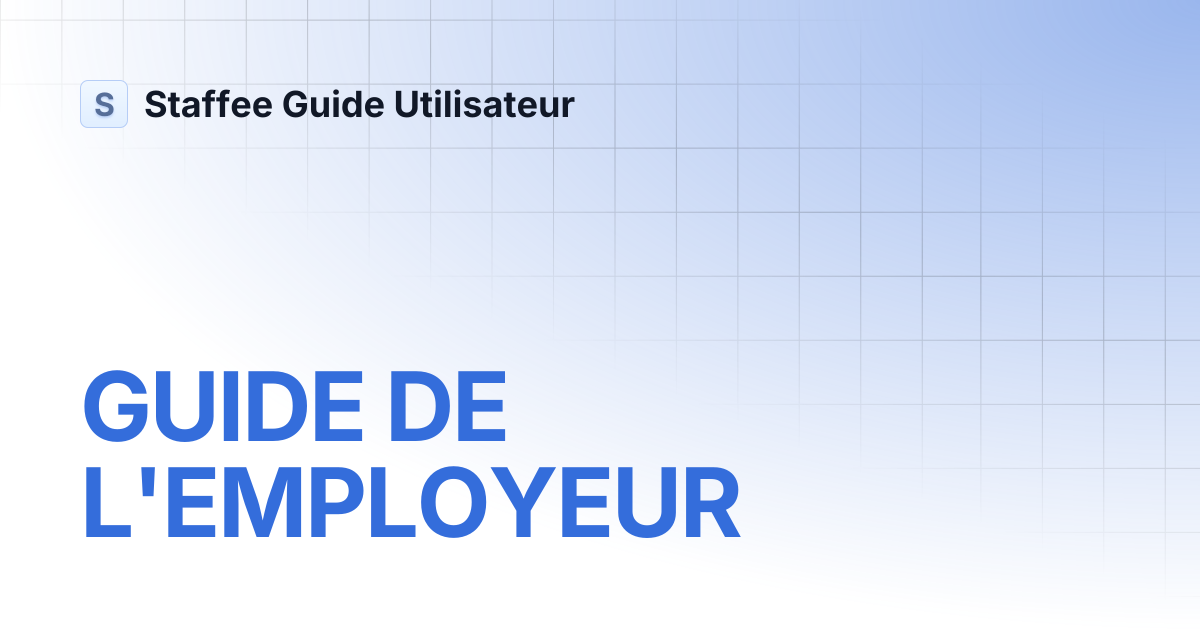 Guide T4001 Employeur – Tp 1015 Guide De L’Employeur – ZZGH